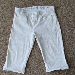 Rafaella Cream Cropped Pants